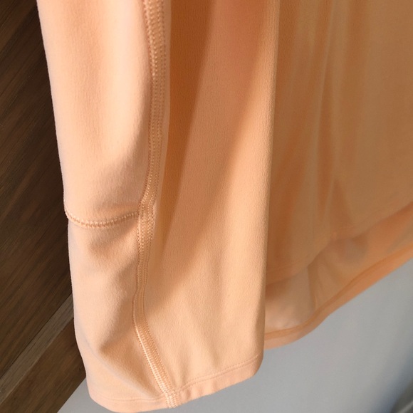 Lululemon Back in Action Short Sleeve T-Shirt *Nulu Peach Satin, Size 4 Like New - Picture 10 of 17